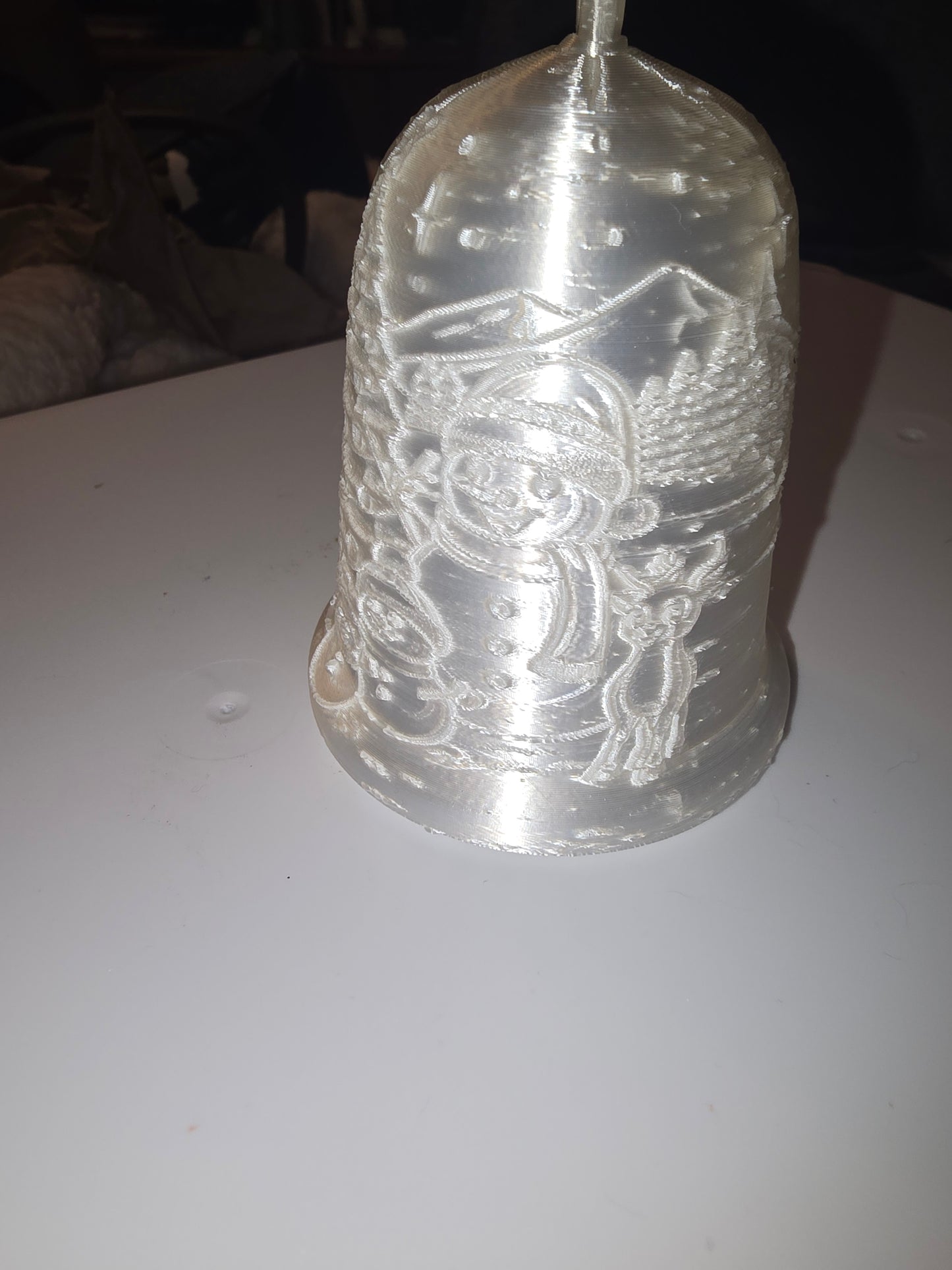 3d printed snow globe