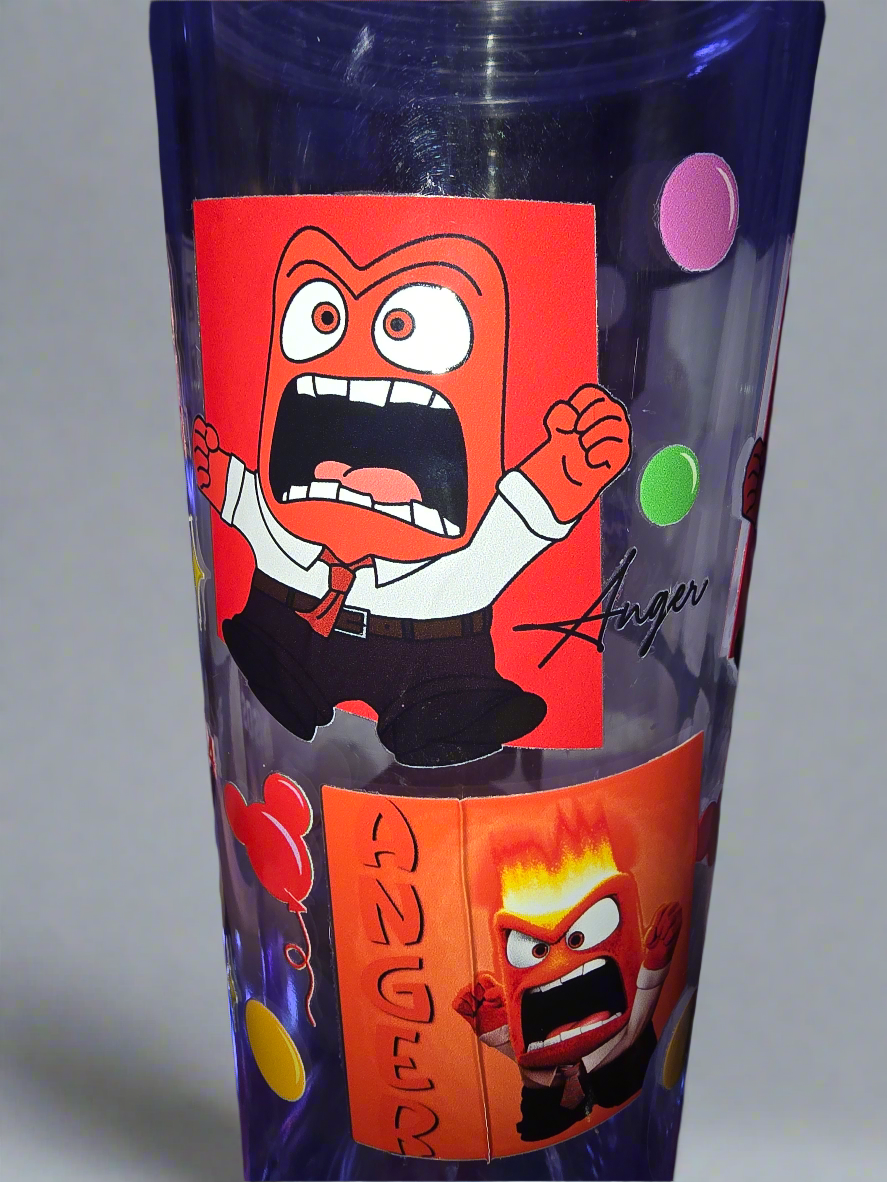 Plastic custom design tumblers